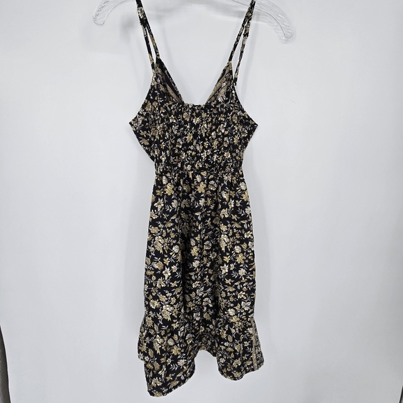 tayma floral tank top vneck mini dress size small - Picture 2 of 6